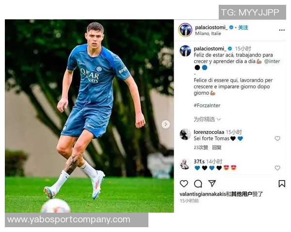 意大利媒体报道国米后卫帕拉西奥斯股直肌受伤预计缺阵数周